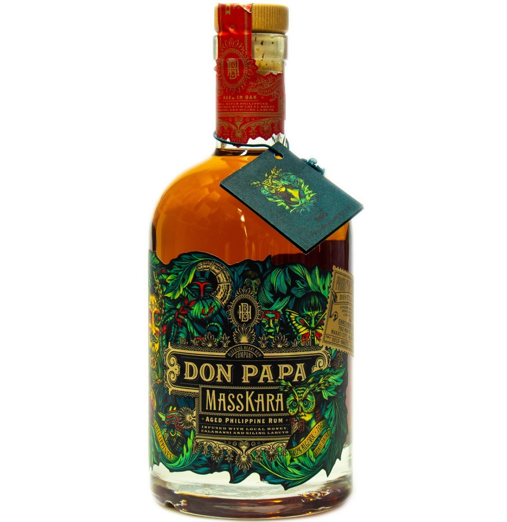 2x Don Papa Masskara Rum, 0,7l , 40% für 51€ (statt 66€)