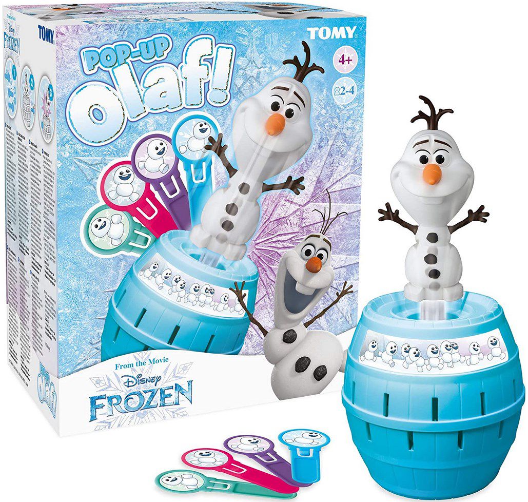 Tomy Pop Up Olaf, Action Spiel für Kinder für 11,69€ (statt 21€)   Prime