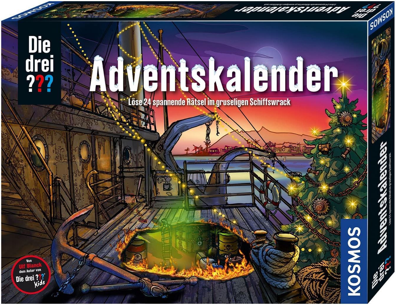 KOSMOS Die drei ??? Adventskalender 2022 für 15,12€ (statt 18€)   Prime