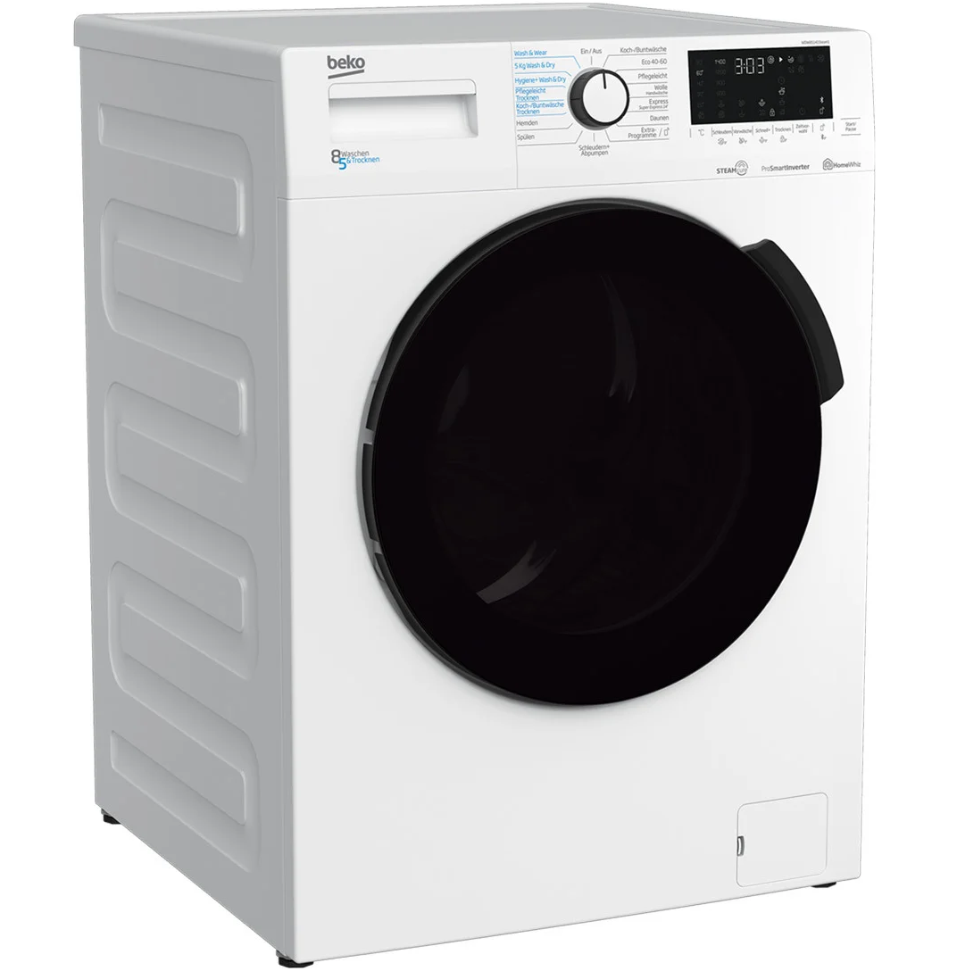 BEKO WDW85141Steam Waschtrockner mit Bluetooth, 8 kg ab 378,95€ (statt 522€)