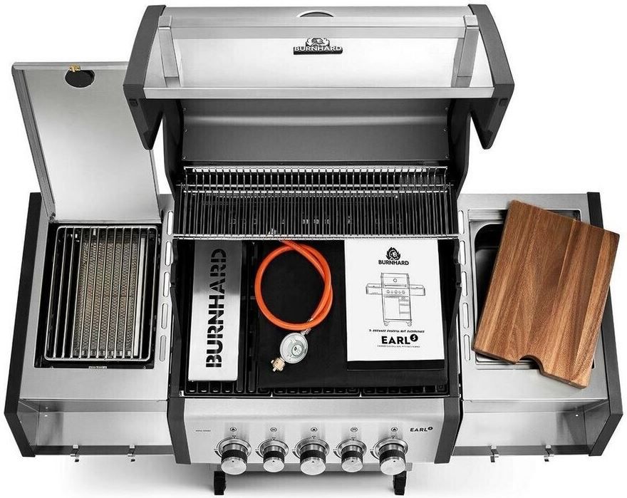 Burnhard Earl Royal Series 3 Brenner Gasgrill mit Heckbrenner für 899,25€ (statt 1.024€)