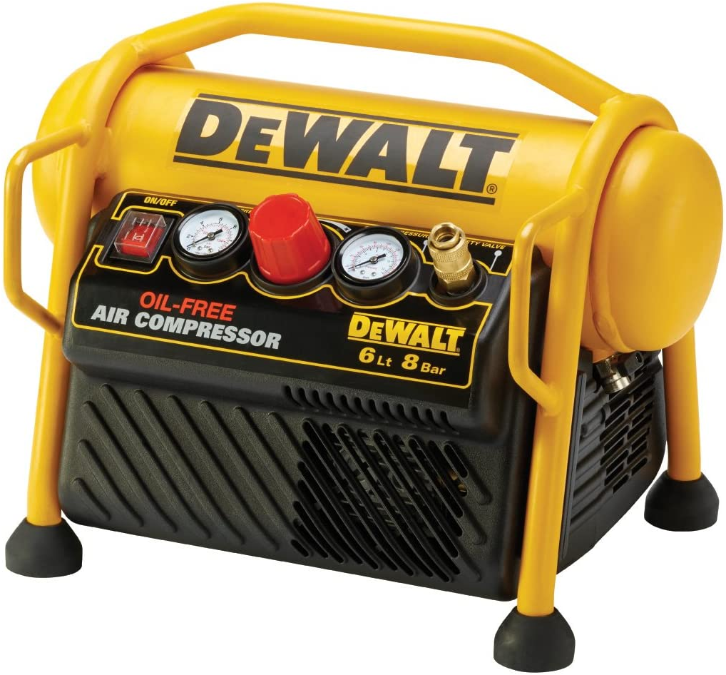 DeWalt DPC6MRC QS Kompressor, 1,5PS, 6L für 132,49€ (statt 166€)