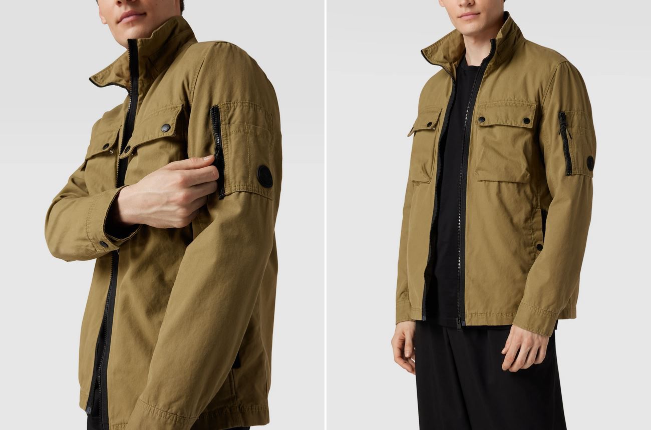 Tom Tailor Jacke mit Stehkragen in 3 Farben für je 33,99€ (statt 64€)