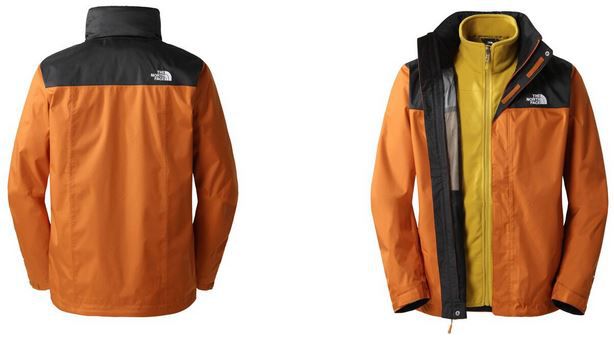 The North Face Evolve II Triclimate M 3 in 1 Wanderjacke für 175,45€ (statt 195€)