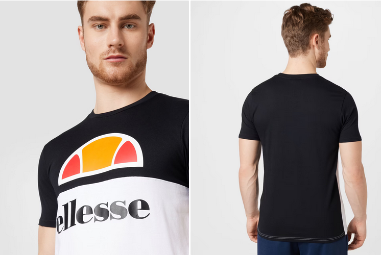 Ellesse Arbatax T Shirt in Schwarz/Weiß für 18,81€ (statt 29€)