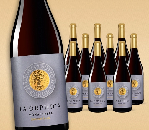 10 Flaschen La Orphica Monastrell Selección Tardia 2021 für 47,89€ (statt 99€)