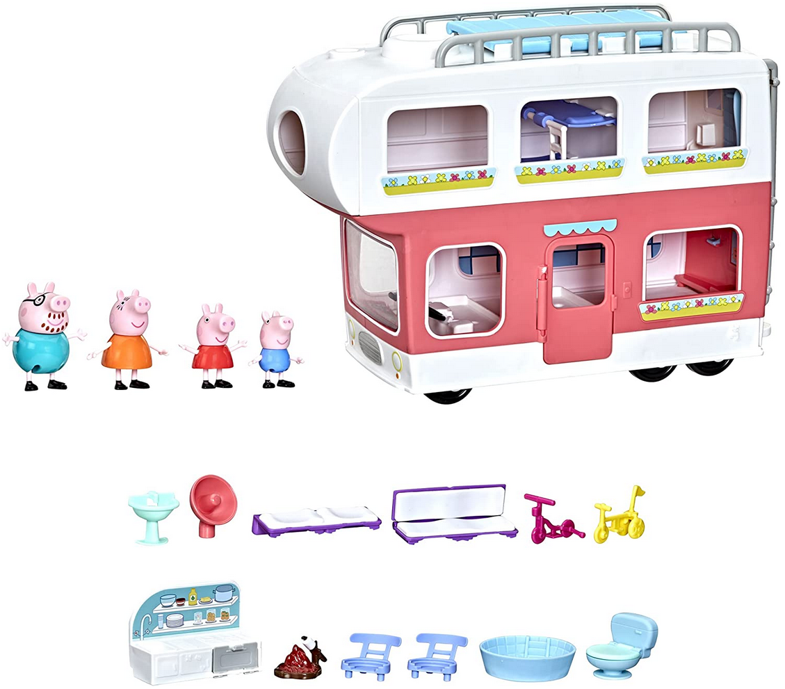 Peppa Pig   Peppa’s Adventures Wohnmobil mit Sound für 39,90€ (statt 55€)