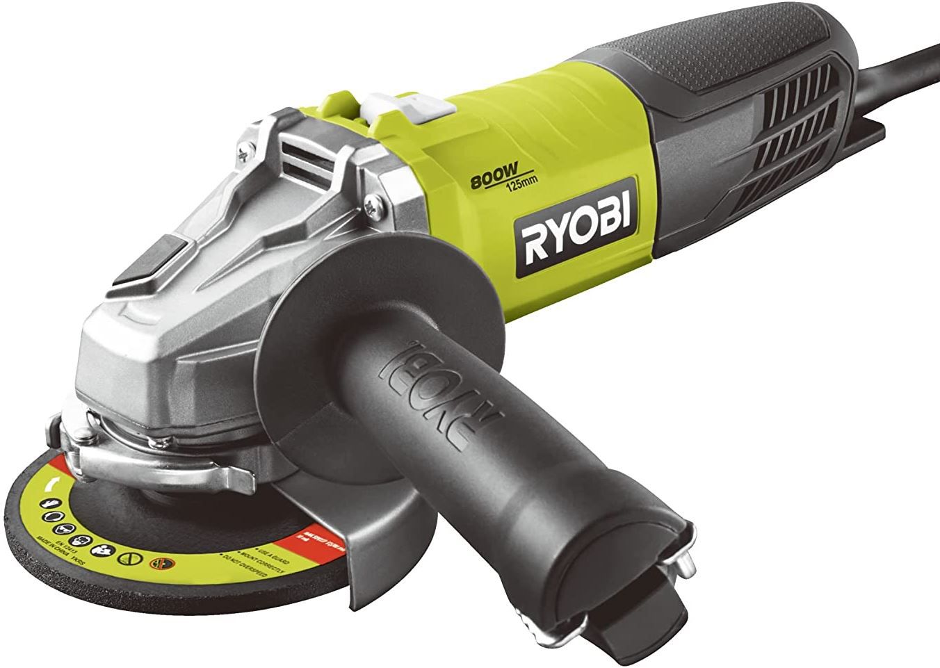 Ryobi RAG800 125G Winkelschleifer mit 800W für 29€ (statt 46€)