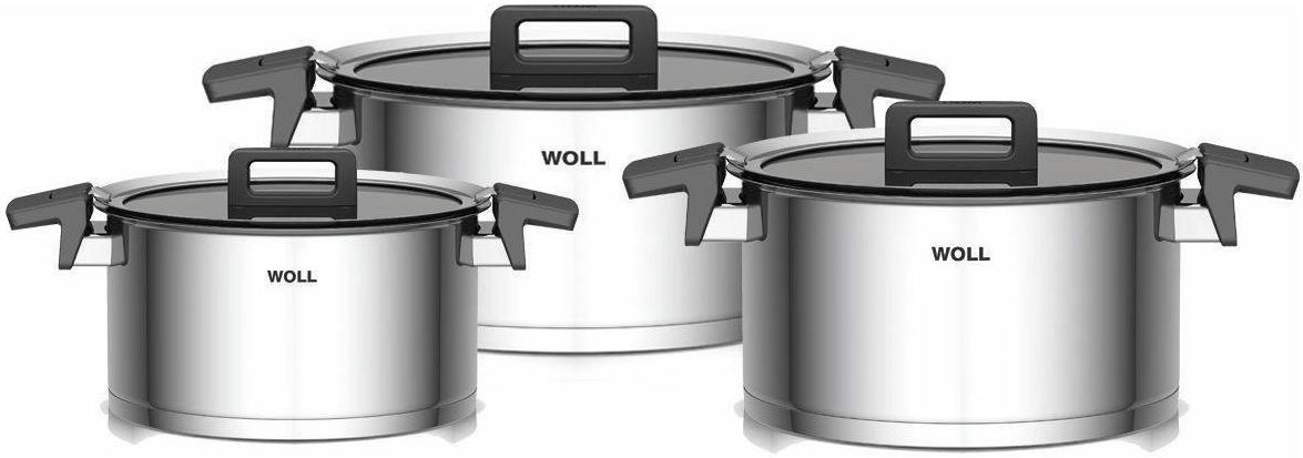 Woll Concept Kochtopf Set mit Deckel, 6 tlg. ab 126,95€ (statt 169€)