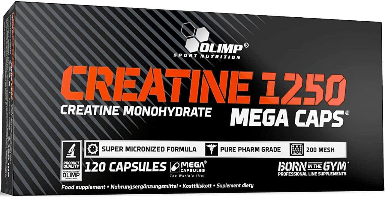 120er Pack Olimp Creatine 1250 Mega Caps ab 15,77€ (statt 20€)   Prime