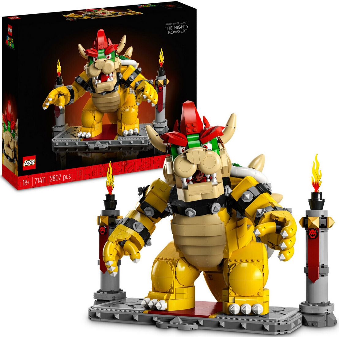 LEGO 71411 Super Mario   Der mächtige Bowser für 139,26€ (statt 198€)