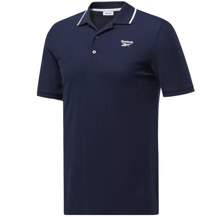 Reebok Essential Poloshirt in Blau für 19,98€ (statt 26€) nur SML