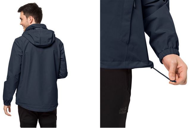 Jack Wolfskin Stormy Point Regenjacke für 77,91€ (statt 85€)