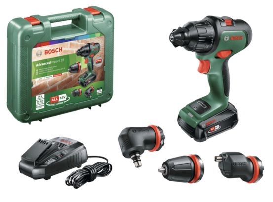 Bosch AdvancedImpact 18 Akku Schlagbohrmaschine mit 1 Akku, Ladegerät für 163,16€ (statt 188€)