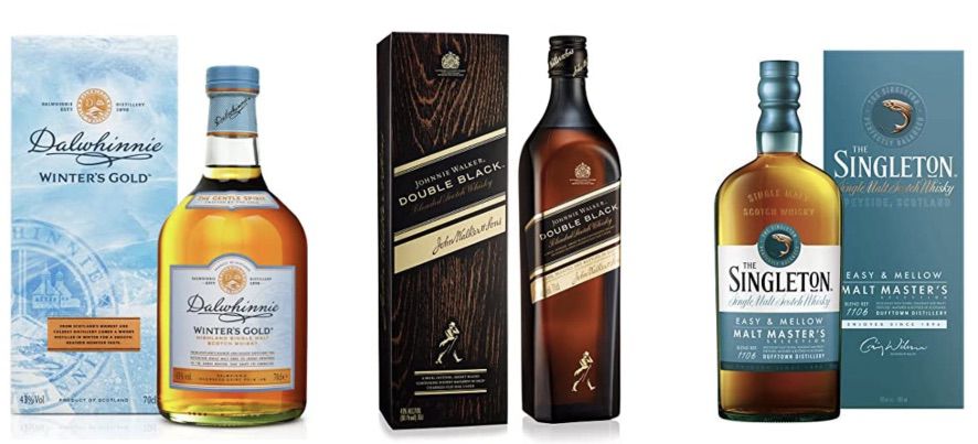Premium Whiskys bei Amazon   z.B. Knockando 12 Jahre für 24,99€ (statt 33€)