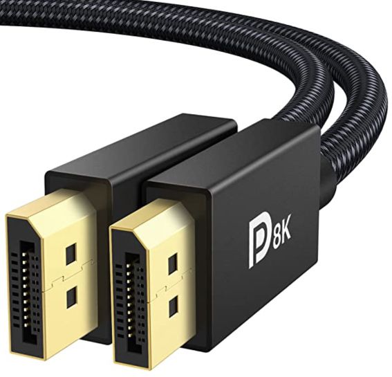 IVANKY DisplayPort 1.4 Kabel (2m) mit 4K@165Hz, 2K@240Hz für 5,49€   Prime