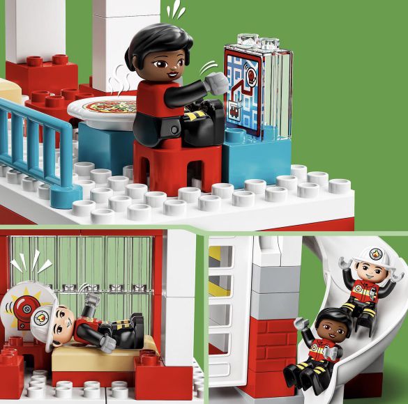LEGO DUPLO 10970 Feuerwehrwache mit Hubschrauber für 59,49€ (statt 70€)