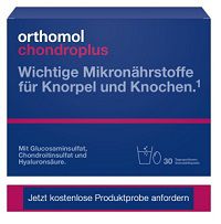 Wieder da! Produktprobe von Orthomol chondroplus gratis anfordern