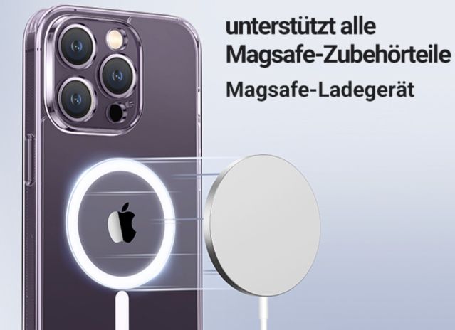 UGREEN transparente Hülle mit MagSafe für iPhone 14 Pro Max für 14,29€ (statt 22€)   Prime