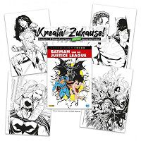 Panini: Mal- und Bastelvorlagen mit Batman, Wonder Woman &#038; Co. gratis