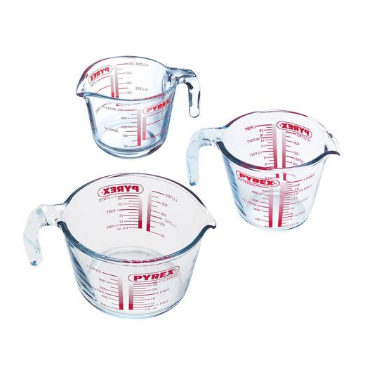 3-tlg. Pyrex Messbecher-Set für 30,90€ (statt 40€)