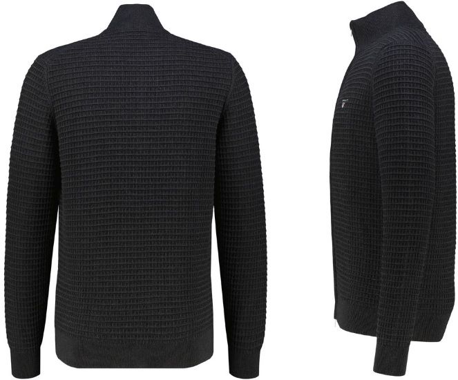 Gant Herren Strickjacke in Schwarz oder Marine für 130,95€ (statt 160€)