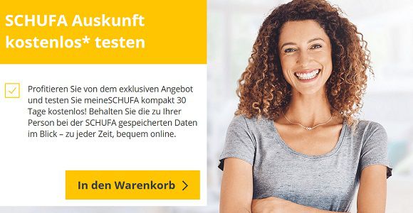 Kostenlos: 30 Tage meineSchufa kompakt