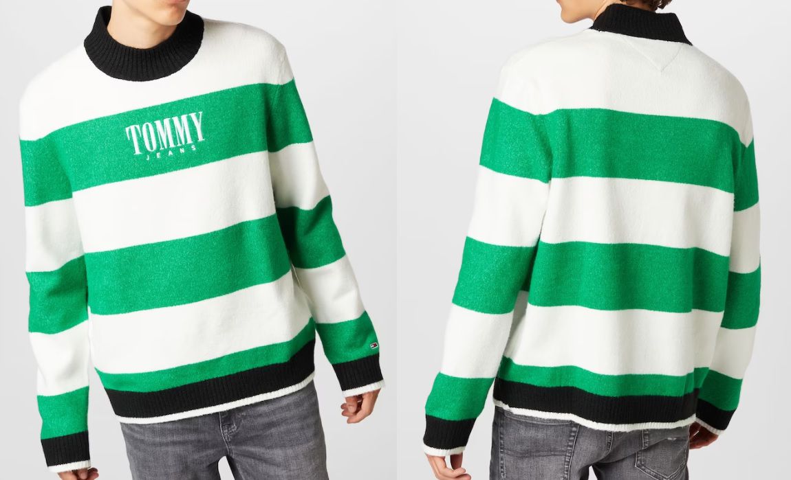 Tommy Jeans Strickpullover TJM RLXD Serif Stripe für 93,42€ (statt 109€)