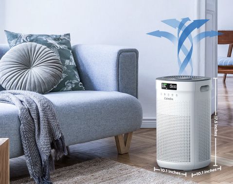 Calmdo AP001 Luftreiniger mit H13 HEPA Filter für bis zu 35m² für 68€ (statt 120€)