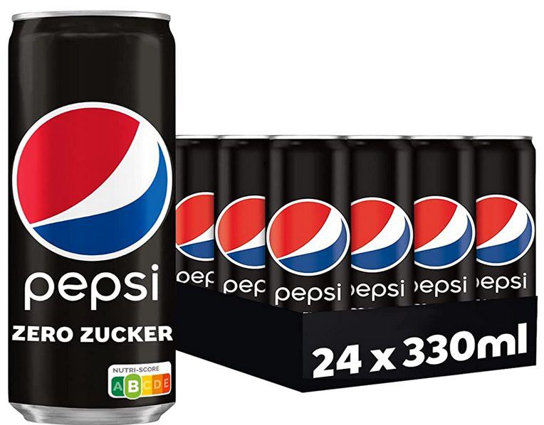 24x Pepsi Zero Zucker (je 0,33L) für 13,64€ + Pfand