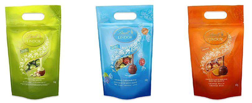 Lindt LINDOR Kugeln Mischungen (1kg) ab je 17,09€ (statt 25€)   Prime