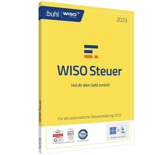 WISO Steuer 2023 (Steuerjahr 2022) für Win &#038; Mac für 23,49€ (statt 28€)