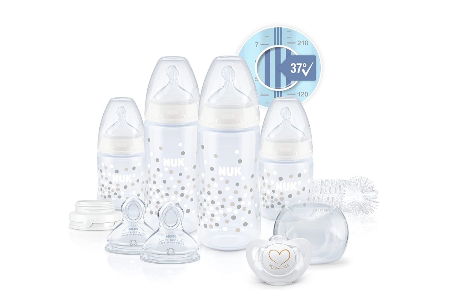 NUK First Choice+ Perfect Start Babyflaschen Set für 18,94€ (statt 28€)   Prime