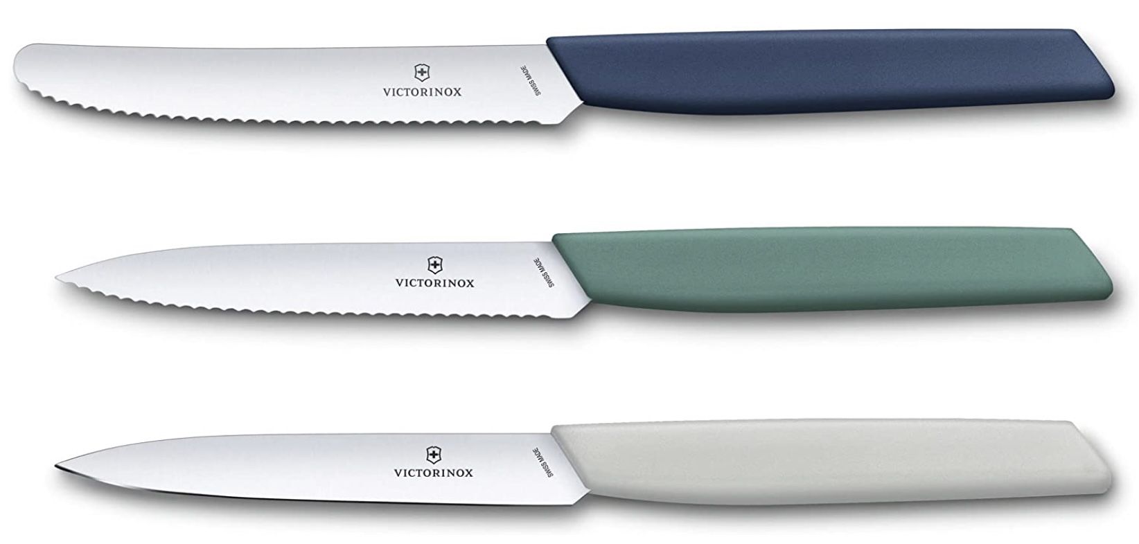 Victorinox Swiss Modern 3 teiliges Gemüsemesser Set für 15,89€ (statt 19€)   Prime