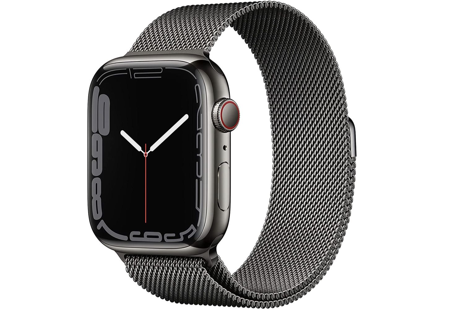 Apple Watch Series 7 GPS + Cellular 45mm mit Milanaise Armband für 642,72€ (statt 760€)