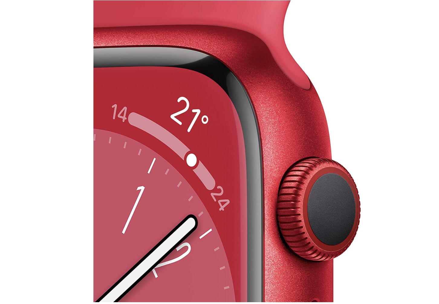 Apple Watch Series 8 (LTE, 45mm) Smartwatch in Product(RED) für 329€ (statt 419€)