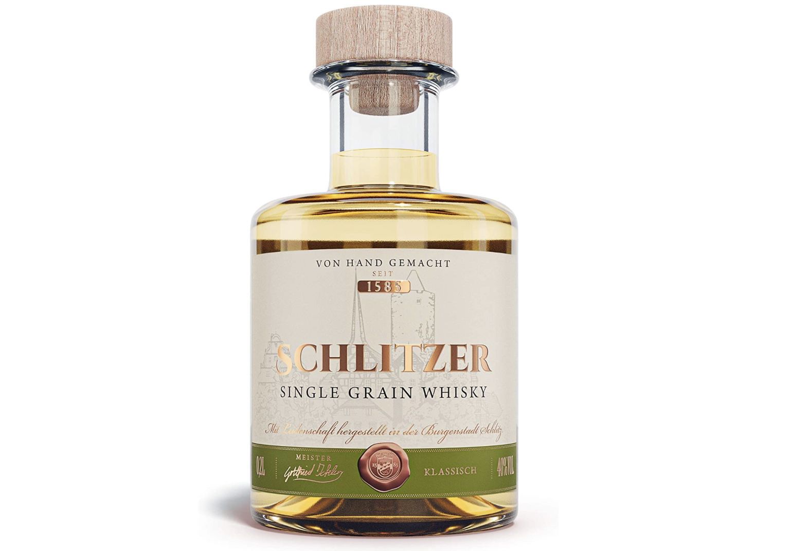 1 x 0,2L Schlitzer Whisky Single Grain Whiskey für 12,93€ (statt 16€)   Prime