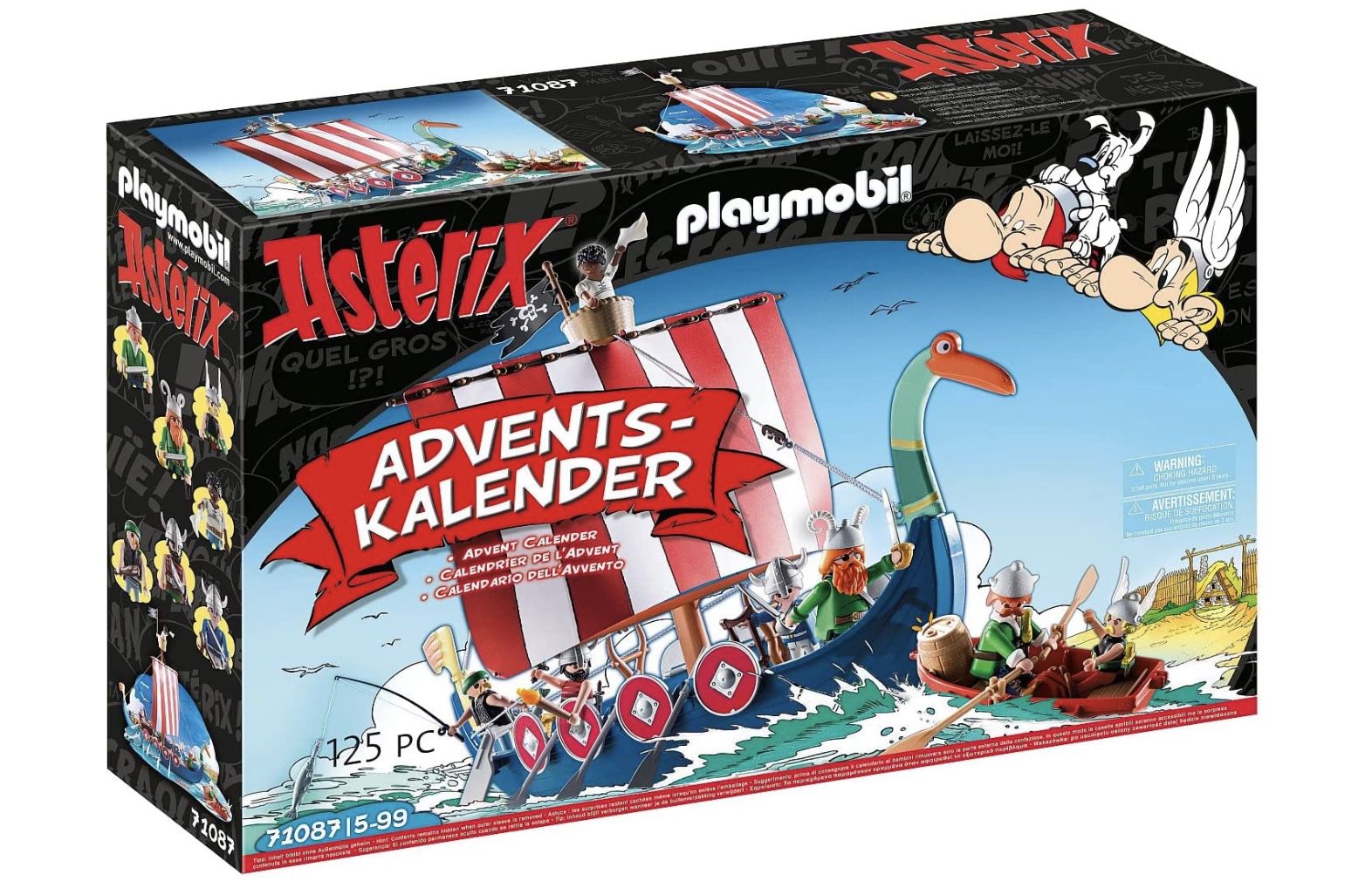 PLAYMOBIL Adventskalender 71087   Asterix für 35,99€ (statt 40€)