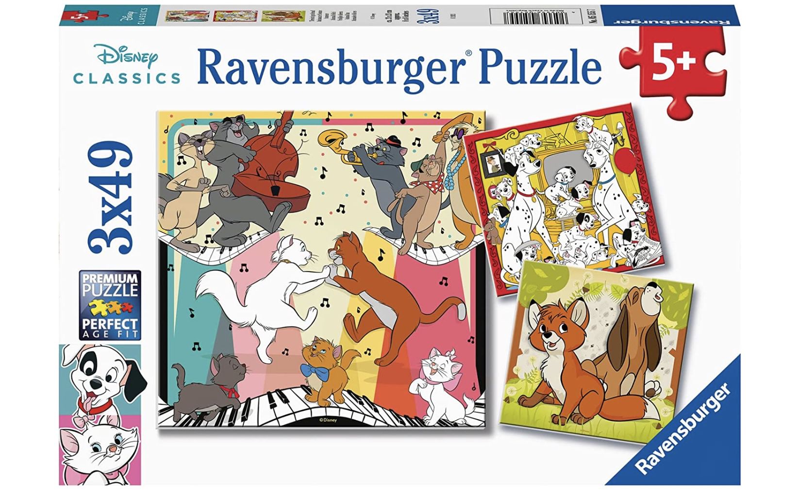 Ravensburger Kinderpuzzle   05155 Tierisch gut drauf für 4€ (statt 8€)   Prime