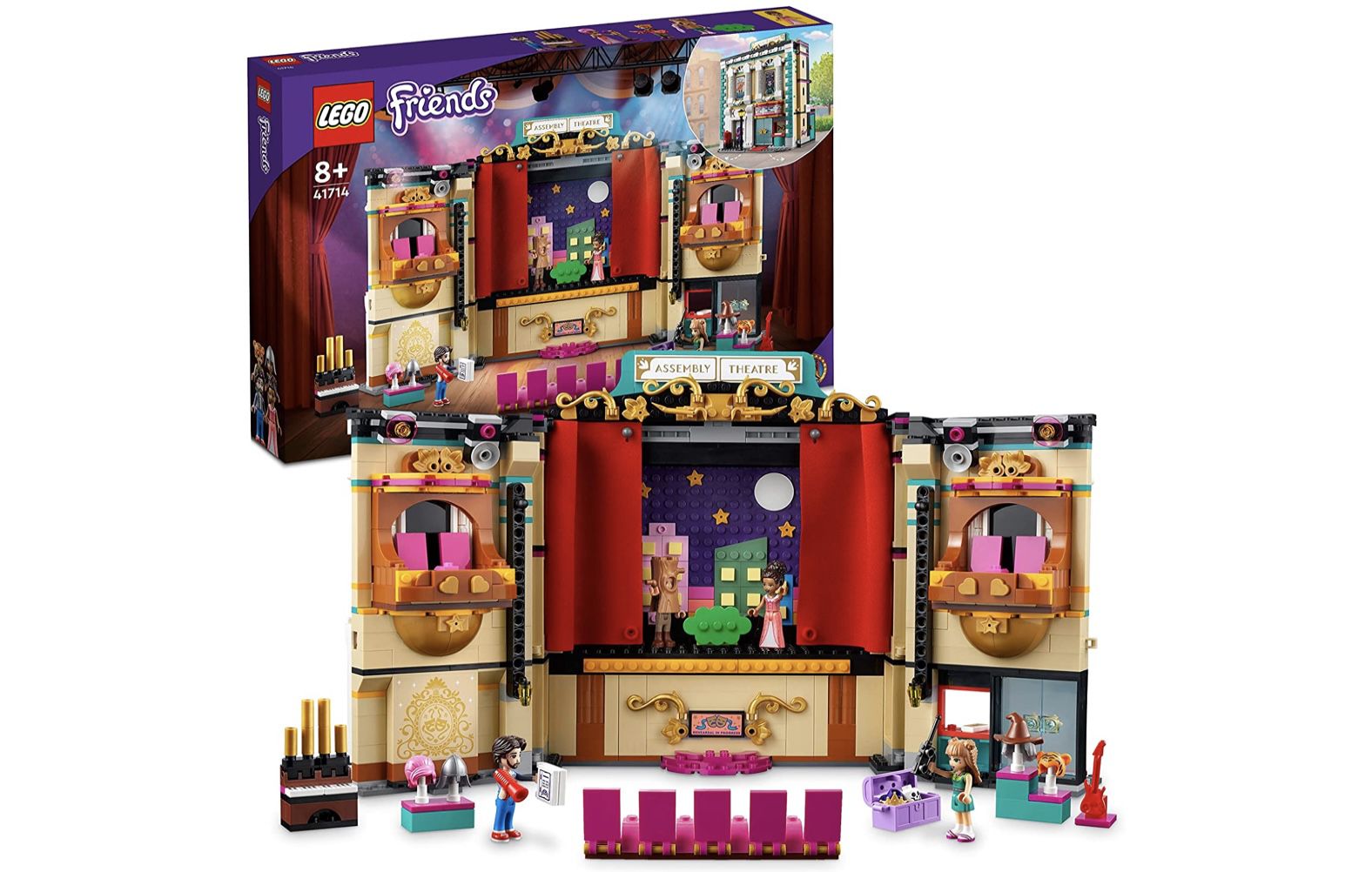 LEGO 41714 Friends Andreas Theaterschule aus Heartlake City für 57,90€ (statt 69€)