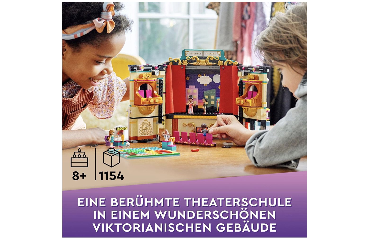 LEGO 41714 Friends Andreas Theaterschule aus Heartlake City für 57,90€ (statt 69€)