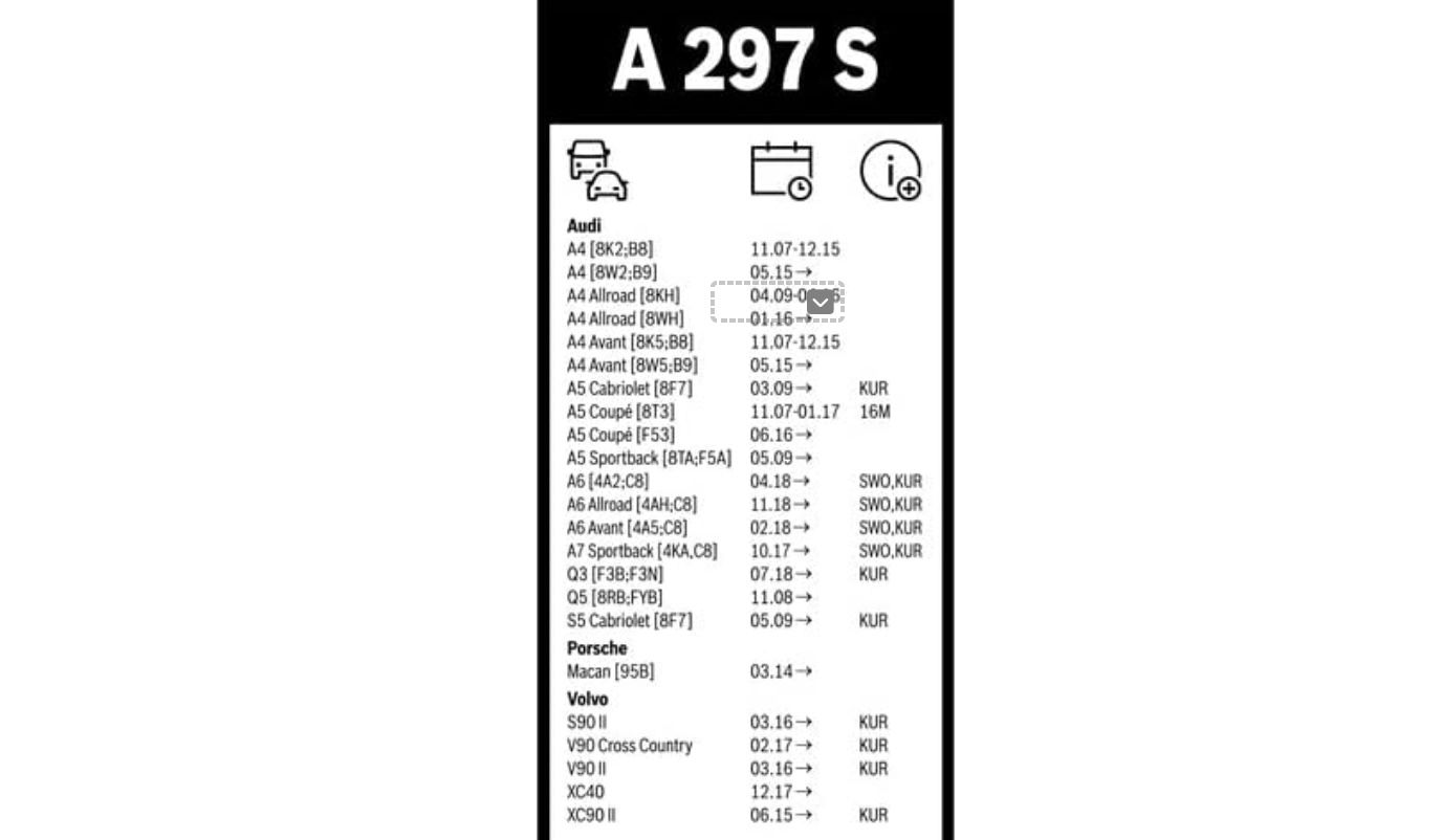 Bosch Scheibenwischer Aerotwin A297S für 16,18€ (statt 22€)   Prime