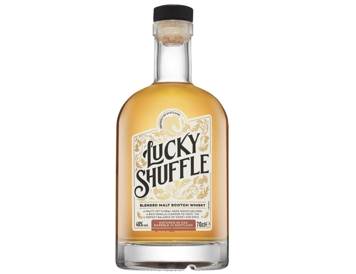 1 x 700ml Lucky Shuffle Blended Malt Scotch Whisky für 12,63€ (statt 17€)   Prime