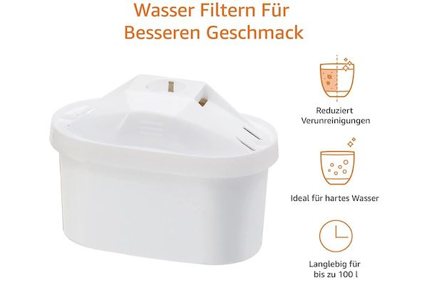 Amazon Basics   Box mit 6 Filterkaraffenkartuschen ab 15,86€ (statt 25€)   Prime Sparabo