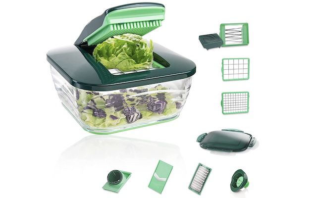 Genius Ge­mü­se­schnei­der Nicer Dicer Chef (15 Teile) für 37,48€ (statt 45€)