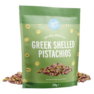 250g Amazon Happy Belly &#8211; griechische Pistazienkerne für 5,29€ (statt 8€) &#8211; Prime Sparabo