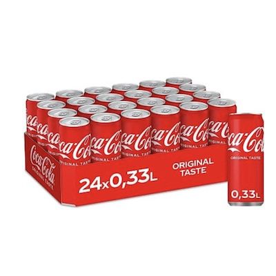 24 Dosen Coca-Cola Classic (je 330ml) ab 13,41€ (nur 0,55€ pro Dose)