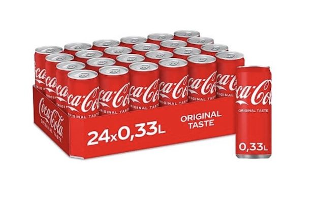 24 Dosen Coca Cola Classic (je 330ml) für 14,98€ (nur 0,62€ pro Dose)