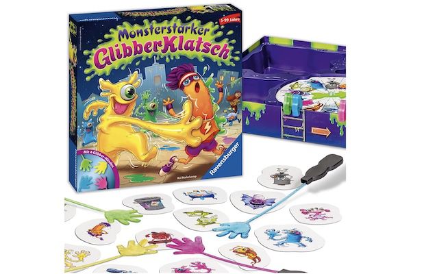 Ravensburger Kinderspiel 21353   Monsterstarker Glibber Klatsch für 12,19€ (statt 17€)   Prime