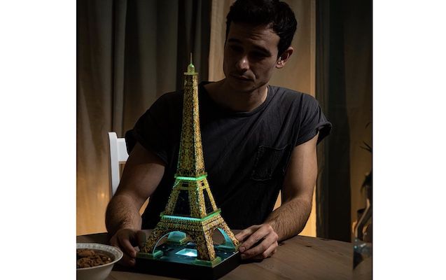 Ravensburger 3D Puzzle 12579   Eiffelturm in Paris bei Nacht für 16,76€ (statt 28€)   Prime